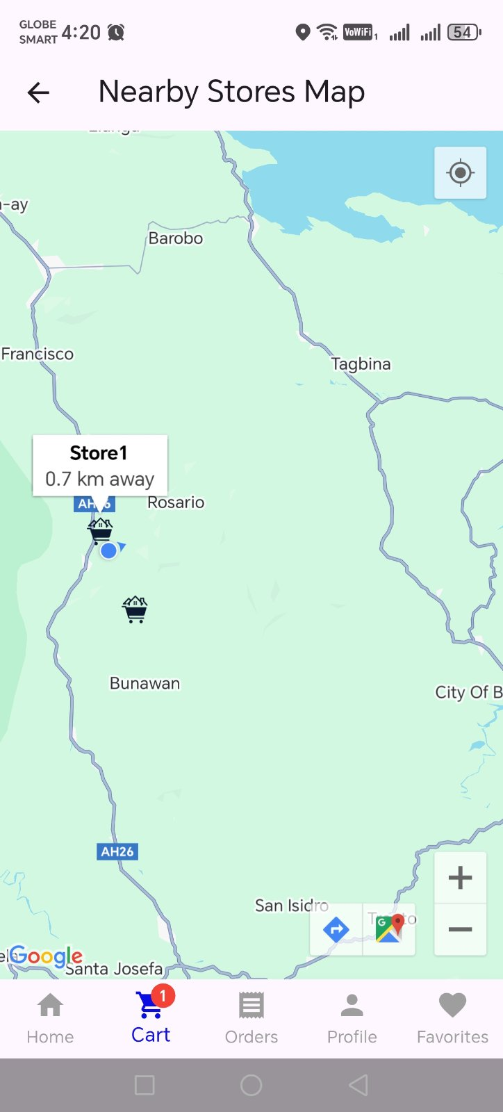 Map View